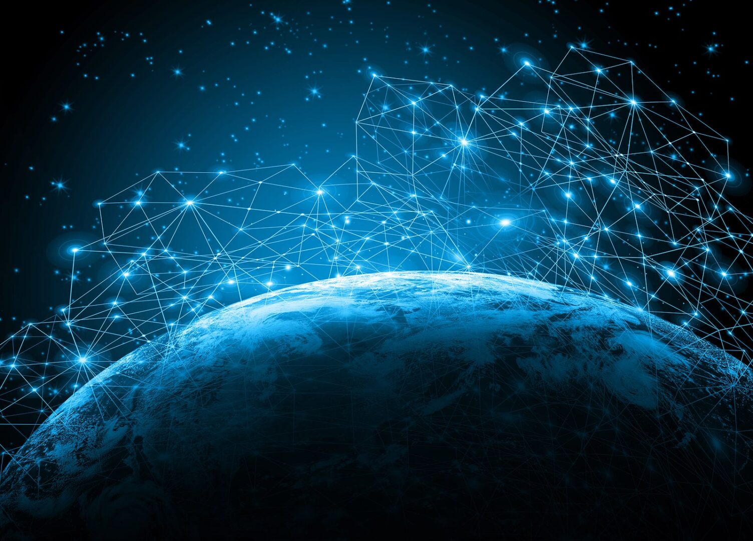 image representing a global network of businesses