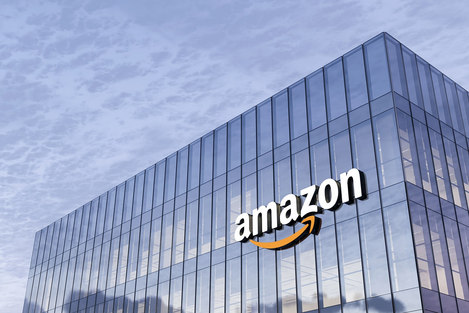 outside of amazon building